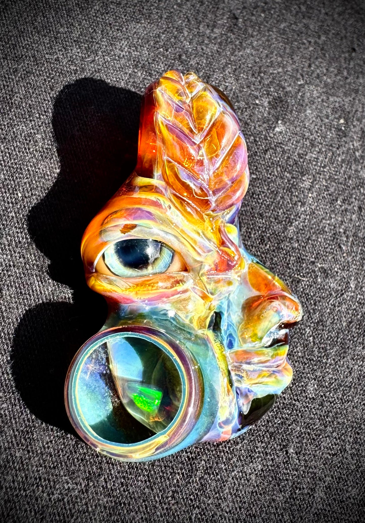 Third eye roots pendant