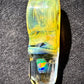 Cold worked opal pendant