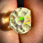Cold worked opal pendant