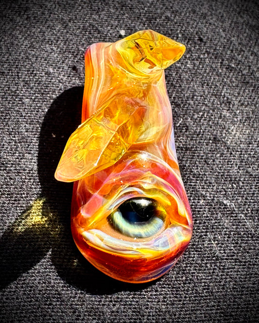 Crystal eye pendant